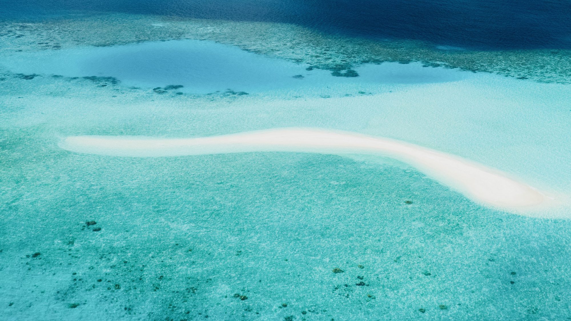 A sandbank near Niru